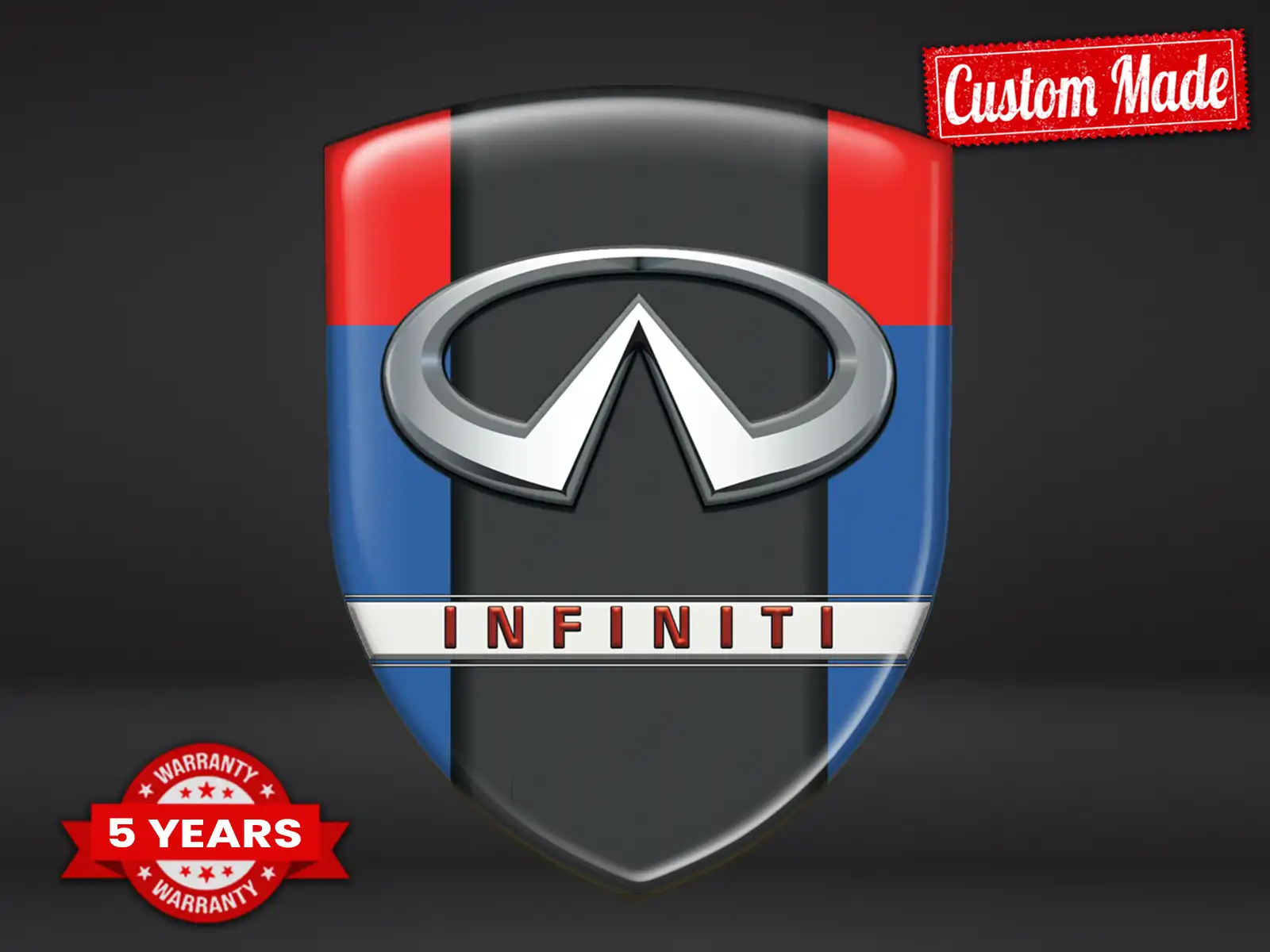 Infiniti Emblema Auto Máximo Duradero Estilo Max Rendimiento
